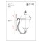 Z-Lite Armstrong Outdoor Wall Light, Bronze & Clear Waterglass 533M-RBRZ - alternate 2